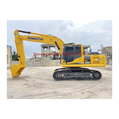 Excavadora Komatsu PC210LC-8 usada con capacidad de 1.1 cubos y gran potencia de Japón