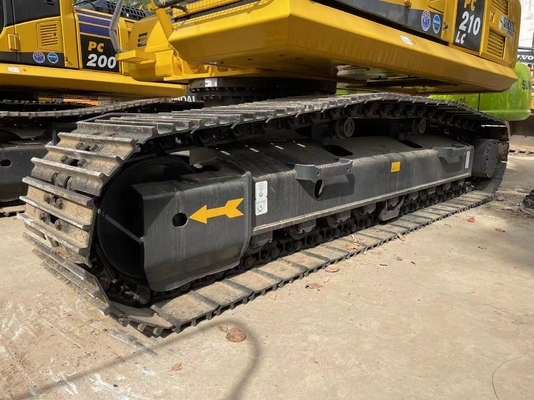 Excavadora Komatsu PC210LC-8 usada con capacidad de 1.1 cubos y gran potencia de Japón