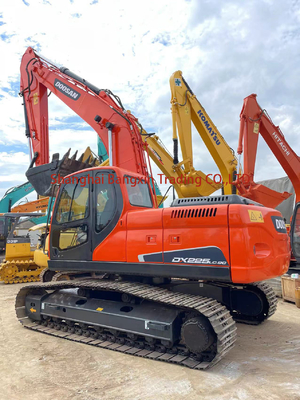 1.5 Capacidad del cubo Excavadora Doosan DX225LC original de Corea para trabajos pesados