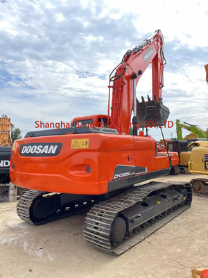 1.5 Capacidad del cubo Excavadora Doosan DX225LC original de Corea para trabajos pesados