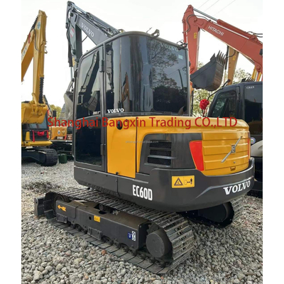 Bajas horas Excavadora VOLVO EC60 para equipos de construcción en buenas condiciones