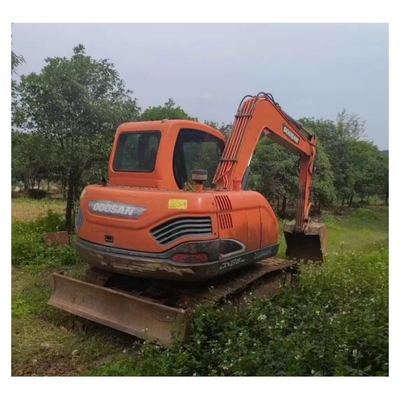 Excavadora Doosan DX70 de 2021 con capacidad de 0.25 cubos Excavadora de rastreo usada