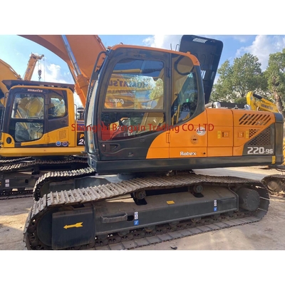 Excavadora usada Hyundai R220-9S con peso de 1 y 22 TON en buen estado