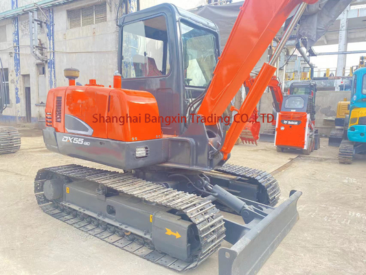 Excavadora Doosan DH55 de 5 toneladas en Corea Certificada EPA/CE y con una fuerte estabilidad hidráulica