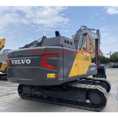 Excavadora ISUZU con motor VOLVO EC200 Certificada y lista para sus necesidades de construcción