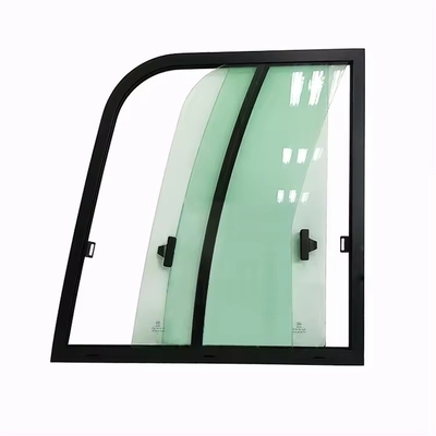 Cabina de excavadora Máquina de trabajo pesado Ventana corredera de 5 mm Vidrio templado Para 20 tiendas de ropa