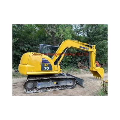 Excavadora Komatsu PC70 de rastreo usada con certificación EPA/CE y 1- en el mejor de los casos