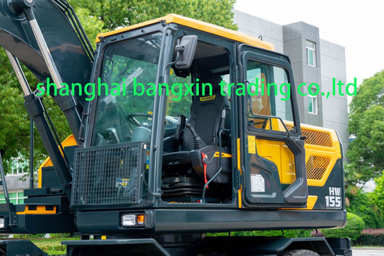 Excavadora Hyundai HW150 de segunda mano con certificación EPA/CE y ideal para proyectos pesados