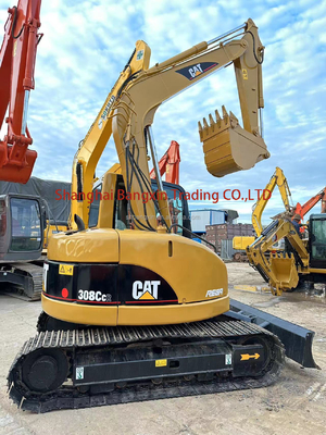 Trabajo garantizado con excavadora CAT 308C con válvula hidráulica original y 700 horas de trabajo