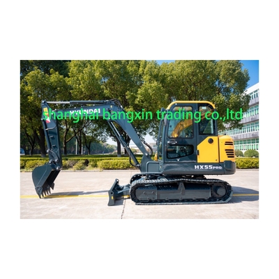 Excavadora Hyundai HX55pro usada con 500 horas de trabajo y cilindro hidráulico original