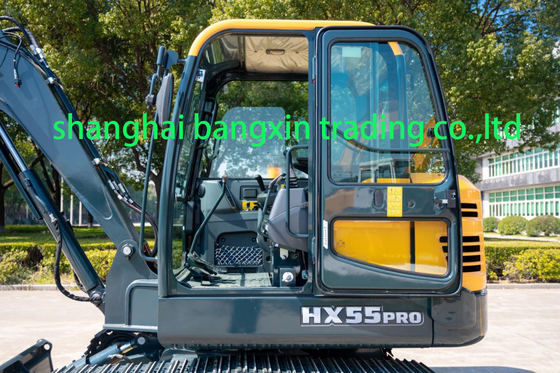 Excavadora Hyundai HX55pro usada con 500 horas de trabajo y cilindro hidráulico original