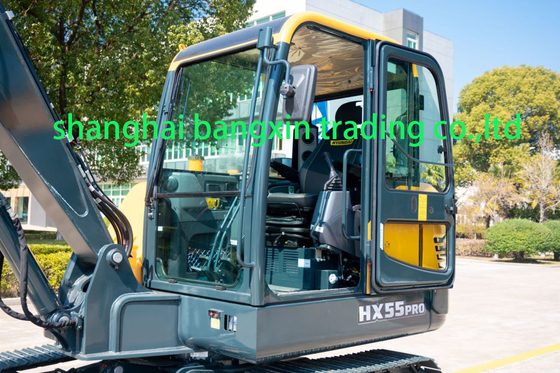 Excavadora Hyundai HX55pro usada con 500 horas de trabajo y cilindro hidráulico original