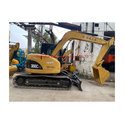 Mini Excavadora Usada Japón Original Cat 308C Excavadora de rastreo con 700 horas de trabajo