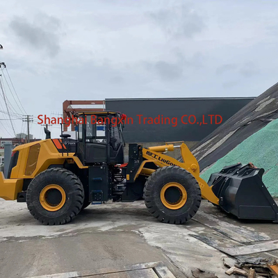 Certificado CE Liugong 866H cargador de ruedas de 6t impulsado por motor Cummins para la minería de energía