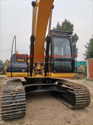 Excavadora de segunda mano Cat 320D con certificación EPA/CE y cilindro hidráulico original