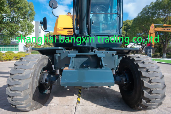 Aumente su productividad con una mini excavadora HW60 de 90% de grado y una capacidad de 0.34 cubos