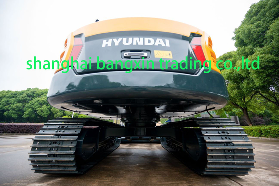 Excavadora Hyundai HX80 de segunda mano con gran potencia y estabilidad hidráulica en el consumo
