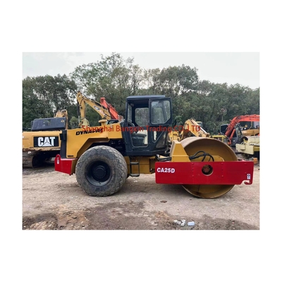 Compactor de rodillos Dynapac CA25D con 90% de grado y excelente rendimiento de trabajo
