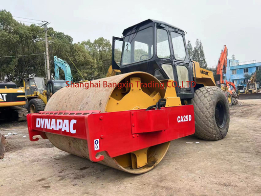 Compactor de rodillos Dynapac CA25D con 90% de grado y excelente rendimiento de trabajo