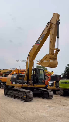 Excavadora Cat 320D2 usada con excelente rendimiento de trabajo y bomba hidráulica original