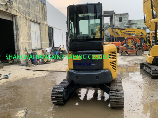 Motor Komatsu Mini Excavadora de 3,5 toneladas Granja de la EPA Usado Excavadora de rastreador MiniBagger compacto