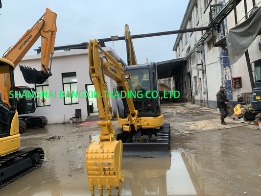 Motor Komatsu Mini Excavadora de 3,5 toneladas Granja de la EPA Usado Excavadora de rastreador MiniBagger compacto