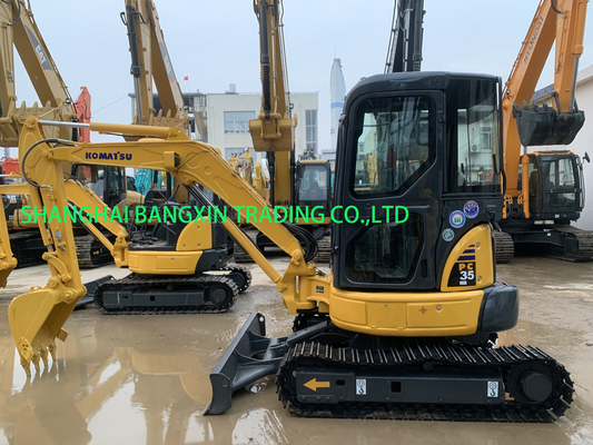 3500 KG Usado Komatsu PC35 Mini Excavadora con envío gratuito y alta productividad
