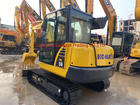 Excavadora con bomba hidráulica original Komatsu PC56