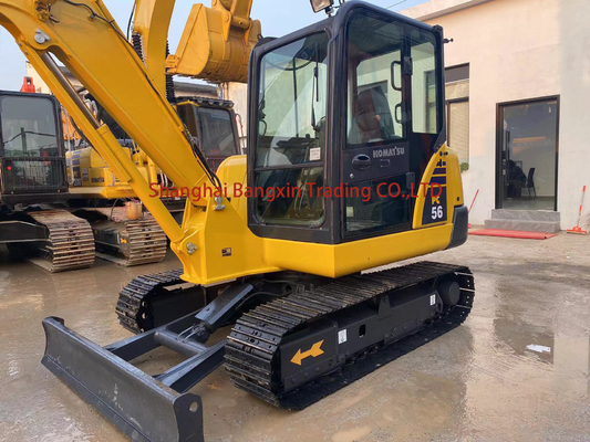 Excavadora con bomba hidráulica original Komatsu PC56