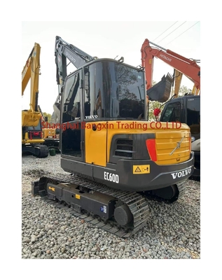 Obtenga lo mejor para una mini excavadora Volvo EC60D 0.25 de capacidad de cubo de segunda mano