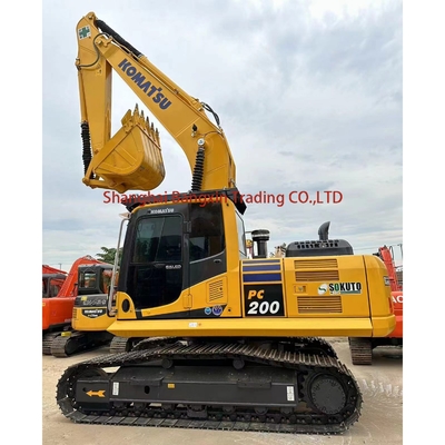 Excavadora de segunda mano Komatsu PC220-8 adecuada para diversas aplicaciones