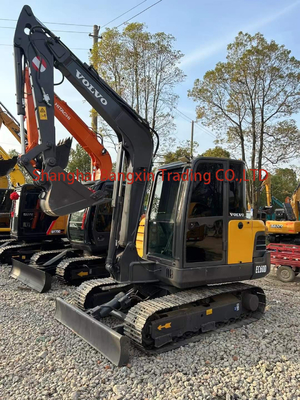 Obtenga lo mejor para una mini excavadora Volvo EC60D 0.25 de capacidad de cubo de segunda mano