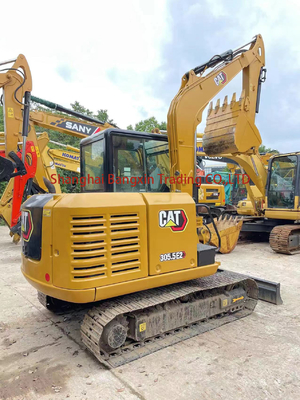 Categoría 305.5E2 Miniexcavadora 5.5 toneladas de peso de operación y excelente rendimiento de trabajo