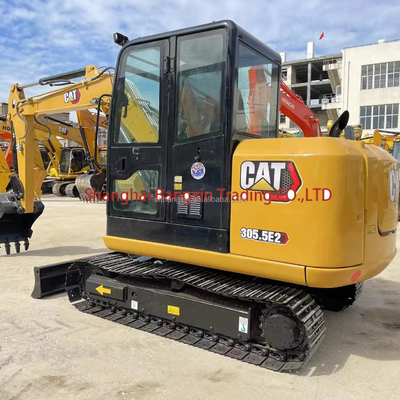 CAT 305.5 Miniexcavadora con cilindro hidráulico original y capacidad de cubo de 0,23 m3