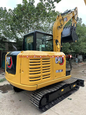 CAT 305.5 Miniexcavadora con cilindro hidráulico original y capacidad de cubo de 0,23 m3