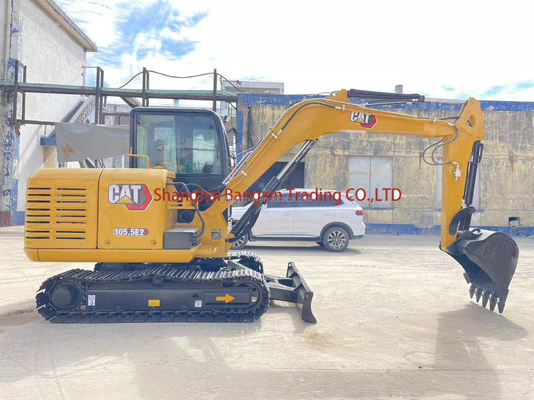 CAT 305.5 Miniexcavadora con cilindro hidráulico original y capacidad de cubo de 0,23 m3