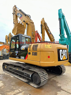 Máquina de construcción de excavadoras de 20 toneladas usadas Cat 320D2 Crawler con capacidad de 1 cubo