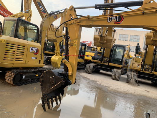 Horario de trabajo bajo Cat 305.5E2 Mini excavadora Todas las funciones normales Excelente estado