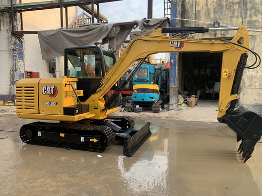 Bajas horas de trabajo 95% Cat 305.5E2 mini excavadora en excelentes condiciones