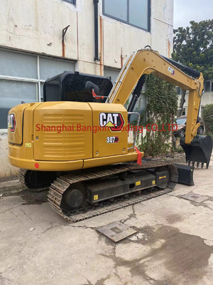 Maquinaria de excavadora de segunda mano Mini excavadora Cat 307E2 usada con certificación EPA / CE