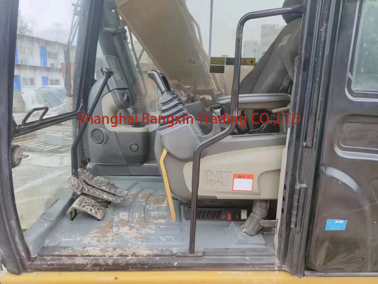 Máquina de construcción de excavadoras de rastreador Cat 312D2 usada con válvula hidráulica original
