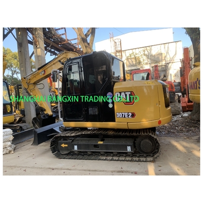 Mini excavadora Cat 307E2 con 7000 KG de peso de la máquina en Shanghai