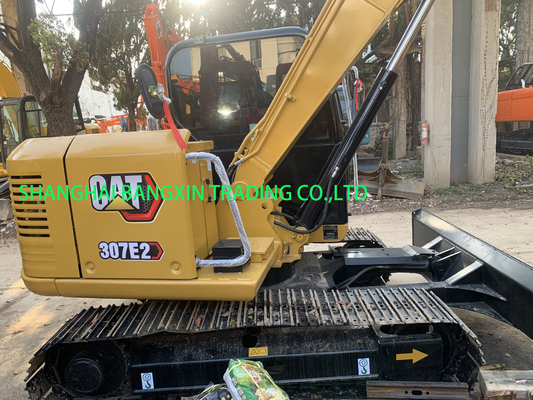 Mini excavadora Cat 307E2 con 7000 KG de peso de la máquina en Shanghai