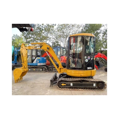 Excavadora Cat 303 de segunda mano en buen estado y con certificación EPA/CE en Shanghai