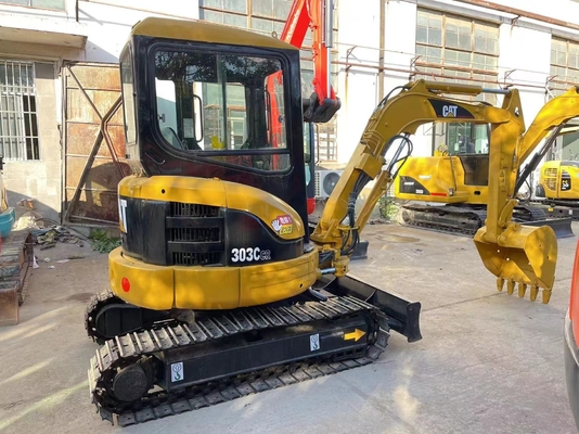 Excavadora Cat 303 de segunda mano en buen estado y con certificación EPA/CE en Shanghai