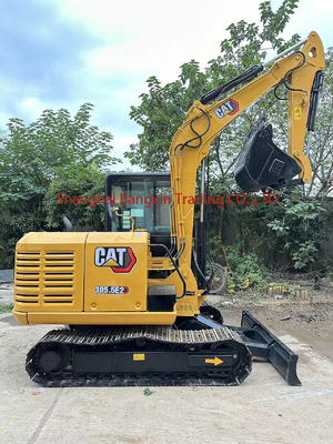 5Excavadora pequeña de 5 toneladas Mini gato original Excavadora usada 3055 Certificación del producto