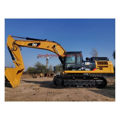 Categoría 336D Excavadora 33.6TON Peso de funcionamiento para la construcción de ingeniería de segunda mano