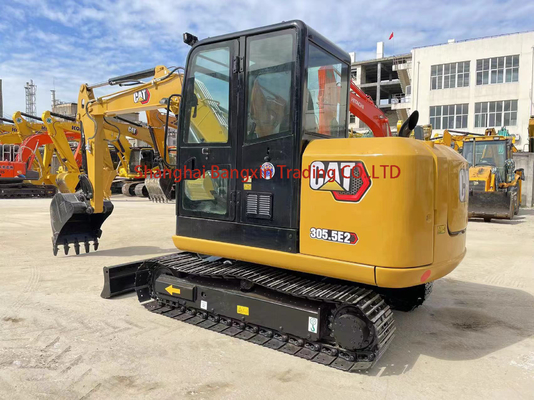 Japón Usado Cat 305.5E2 Excavadora con 700 horas de trabajo Todas las funciones normales