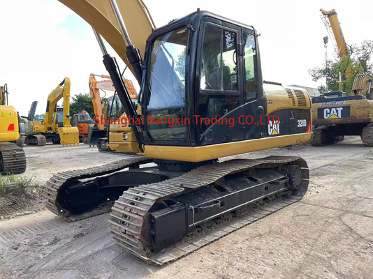 cilindro hidráulico original usado excavadora cat 320D en Shanghai 20000 KG peso de la máquina